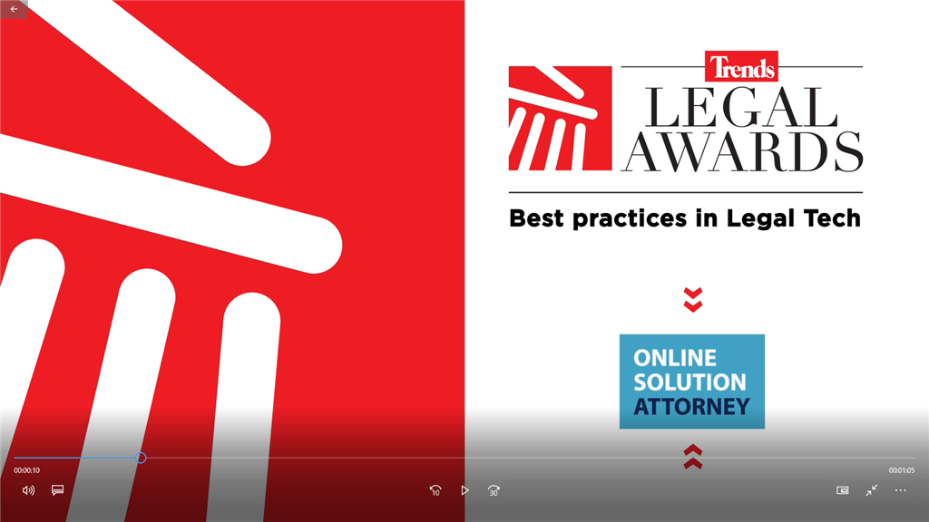 OSA nominé lors des Trends Legal Awards 2018